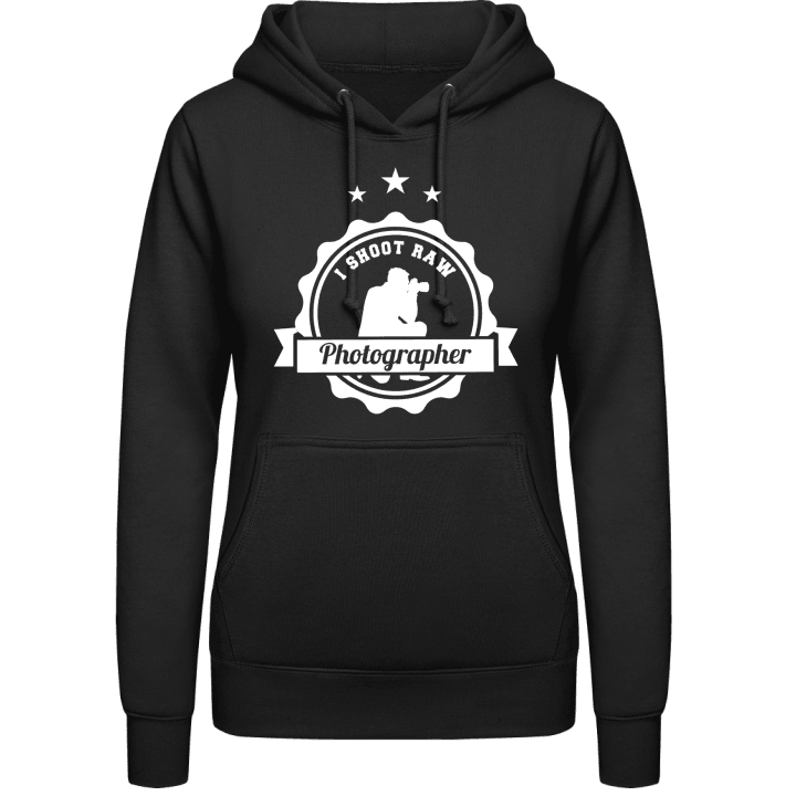 I Shoot Raw Photographer Vrouwen Hoodie contain pic