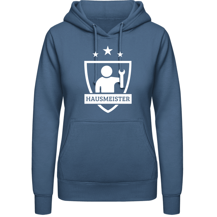 Hausmeister Wappen Vrouwen Hoodie contain pic
