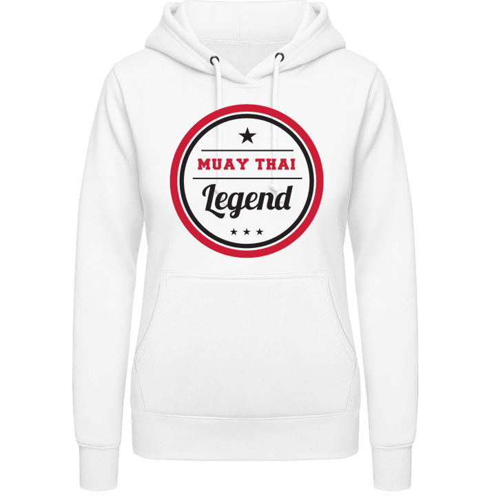 Muay Thai Legend Vrouwen Hoodie contain pic