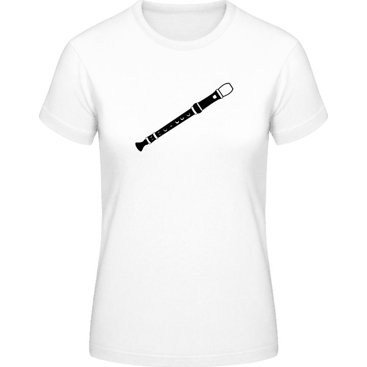 Recorder Icon T-skjorte for kvinner contain pic