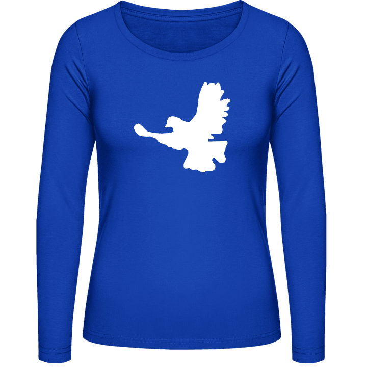 Colombe de la paix 2 T-shirt à manches longues pour femmes contain pic