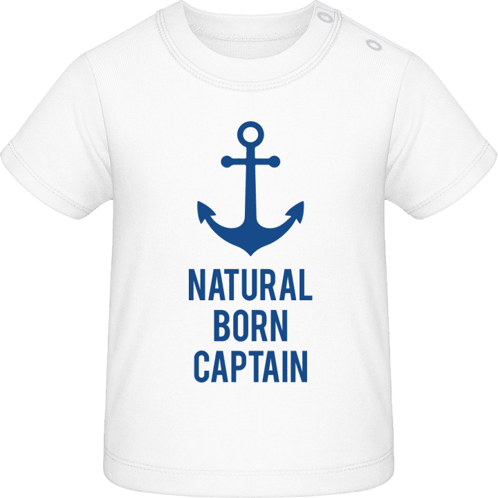 Natural Born Captain Camiseta de bebé contain pic