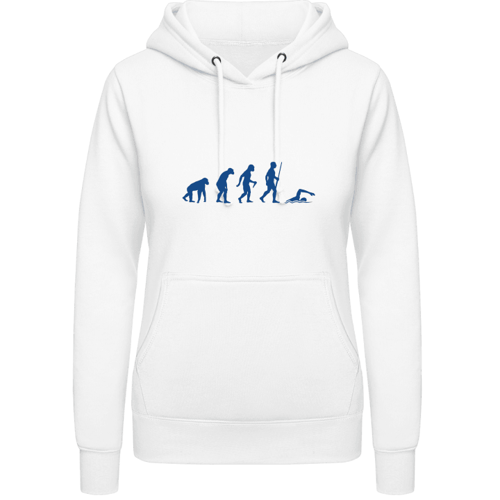 Swimmer Evolution Women Hoodie contain pic