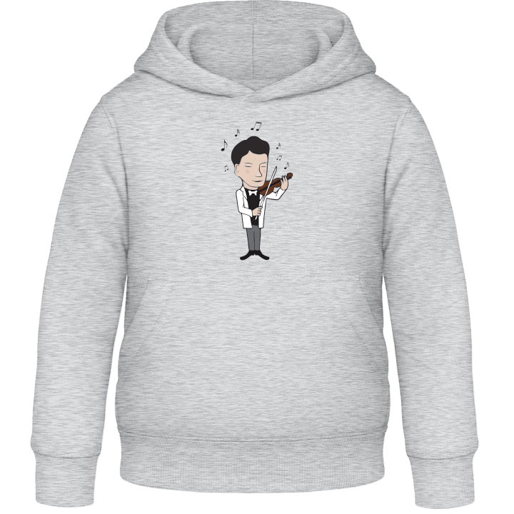 Violinist Illustration Kids Hoodie contain pic