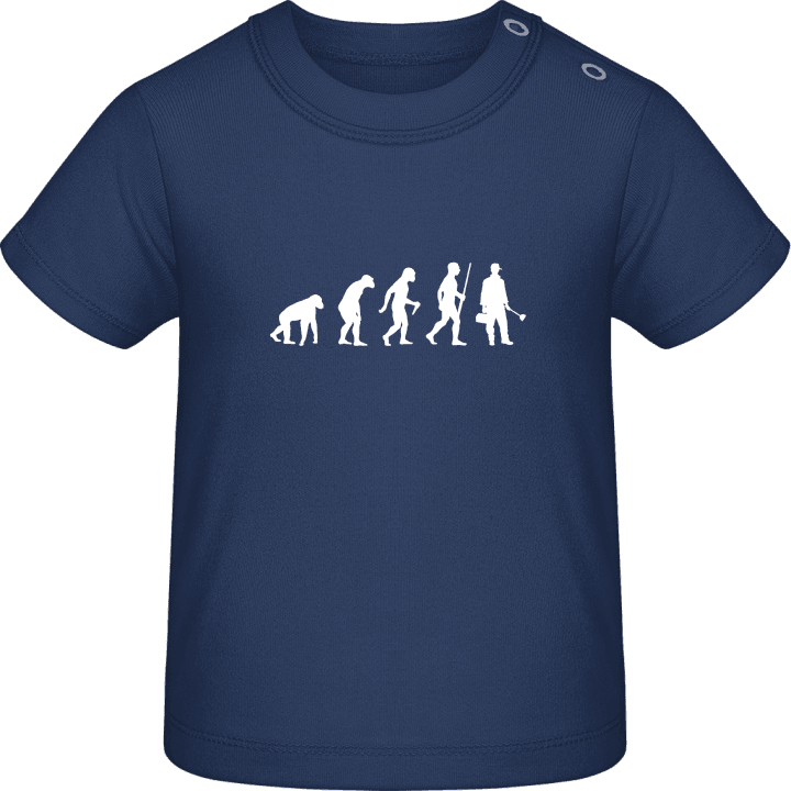 Plumber Evolution T-shirt för bebisar contain pic