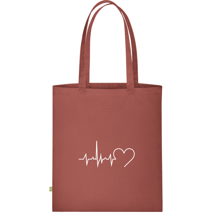 Heartbeat Väska av tyg contain pic