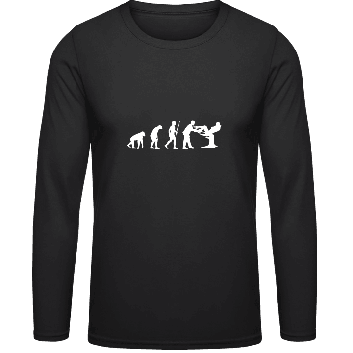 Gynecologist Evolution Shirt met lange mouwen contain pic