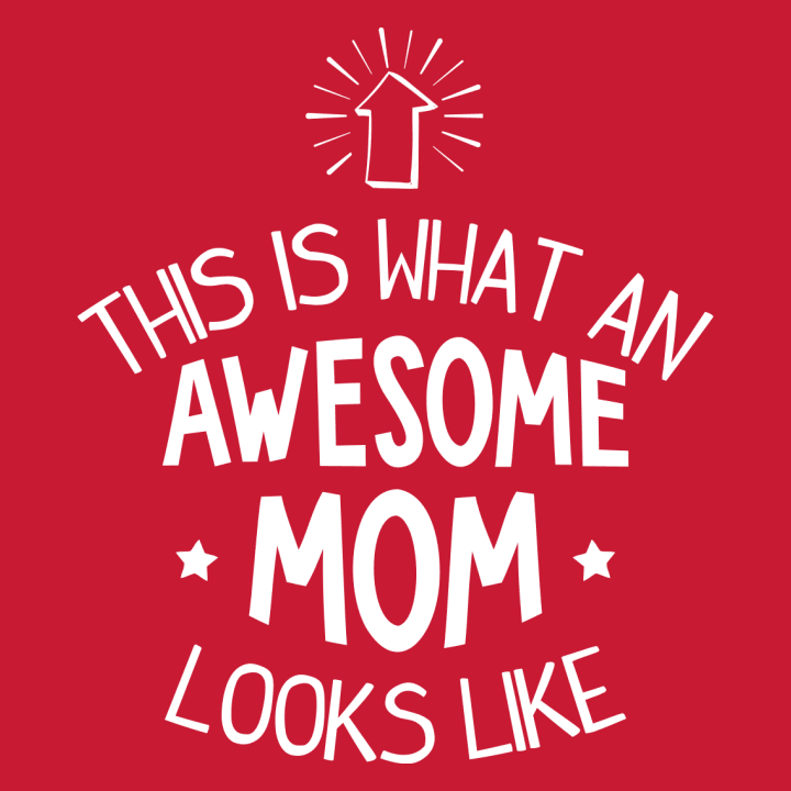 This Is What An Awesome Mom Looks Like Star Women T-Shirt 0 image