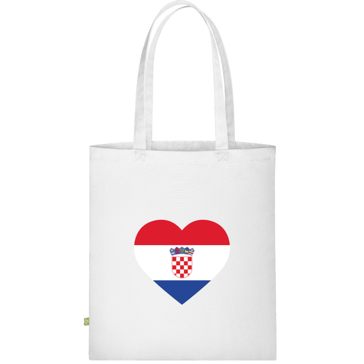 Croatia Heart Väska av tyg contain pic