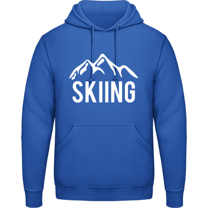 Alpine Skiing Sweat à capuche contain pic