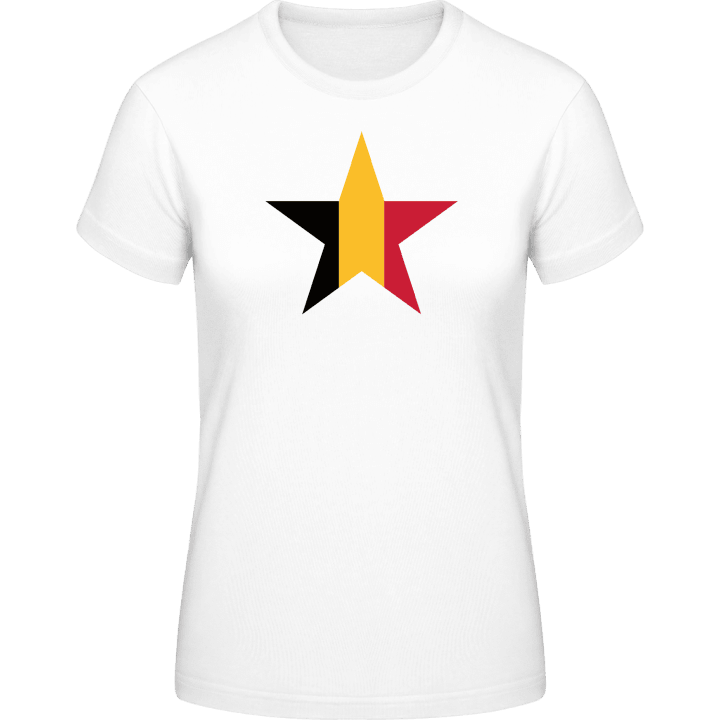 Belgian Star T-skjorte for kvinner contain pic