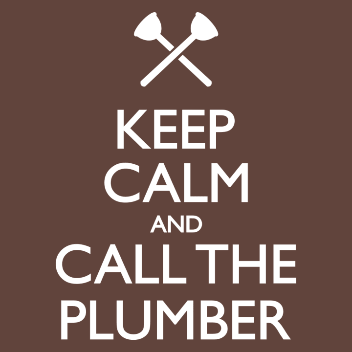 Keep Calm And Call The Plumber T-skjorte for kvinner 0 image