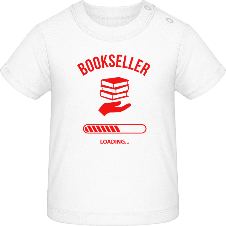Bookseller Loading T-shirt för bebisar contain pic