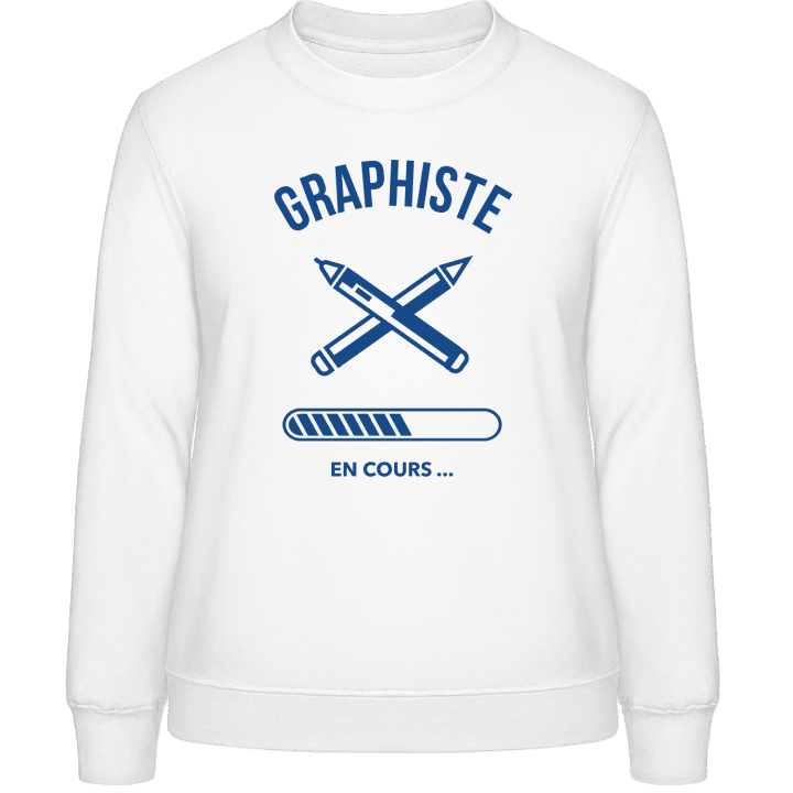 Graphiste en cours Women Sweatshirt contain pic