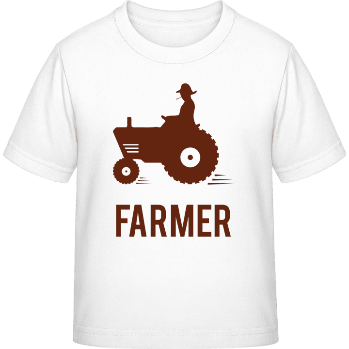 Farmer in Action Camiseta infantil contain pic