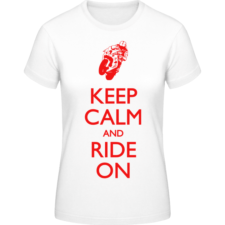 Ride On Superbike Camiseta de mujer contain pic