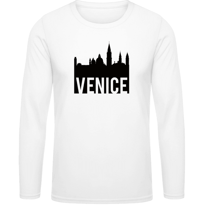 Venice Skyline T-shirt à manches longues contain pic