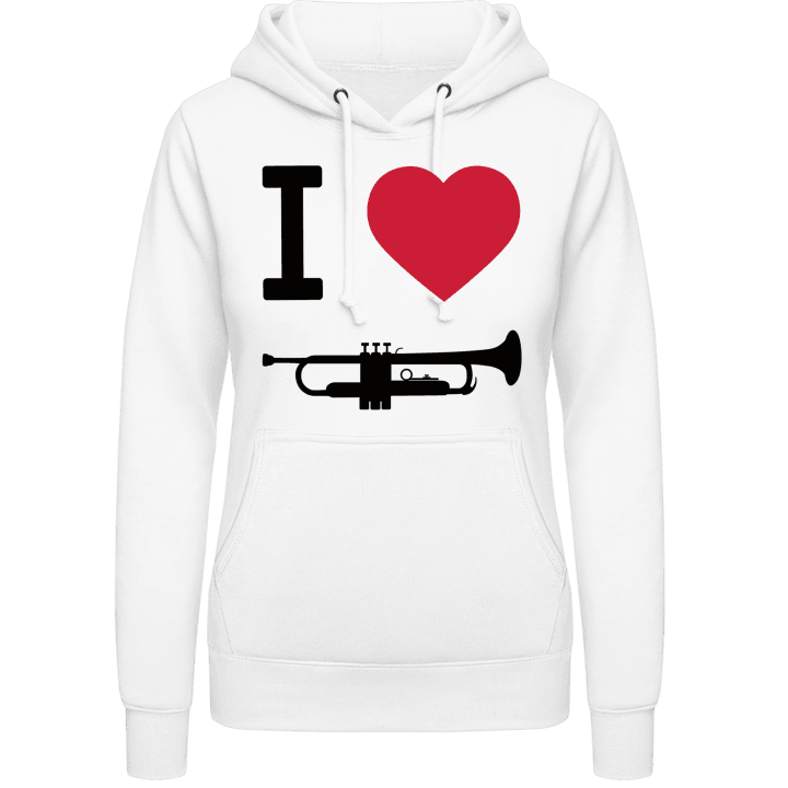 I Love Trumpets Vrouwen Hoodie contain pic