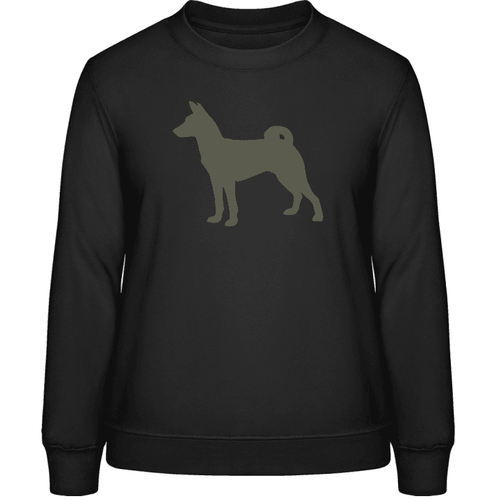 Basenji Dog Sweatshirt för kvinnor 0 image