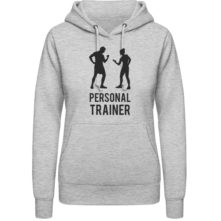 Personal Trainer Vrouwen Hoodie contain pic