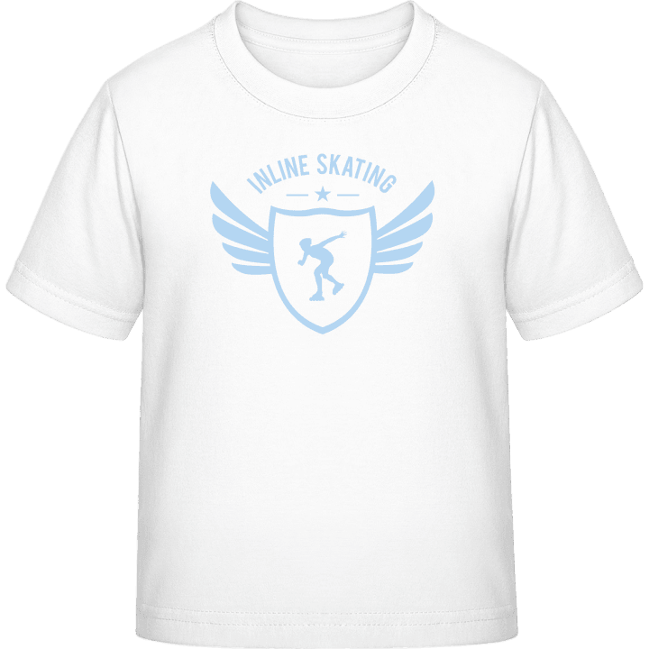 Inline Skating Winged T-shirt för barn contain pic