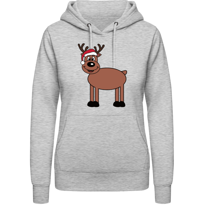 Funny Christmas Reindeer Sweat à capuche pour femme 0 image