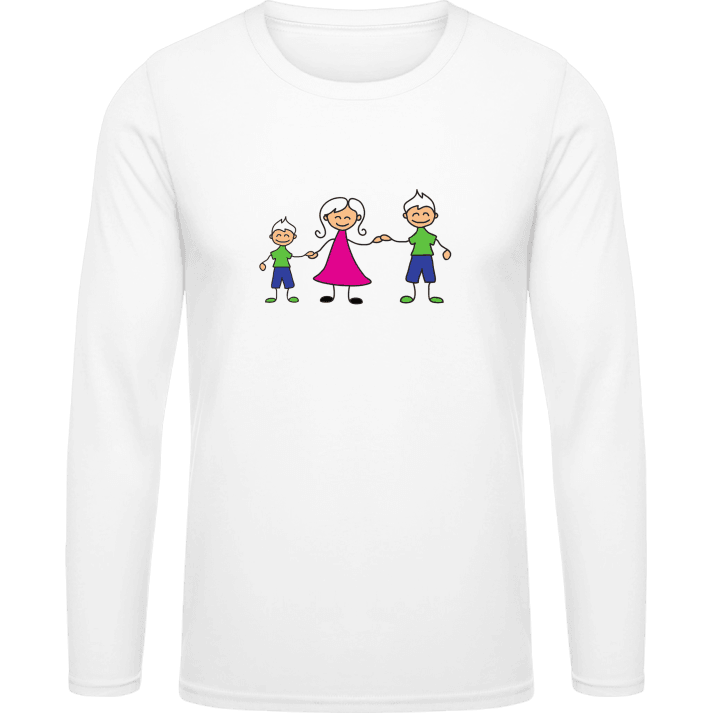 Family Comic One Child Shirt met lange mouwen 0 image