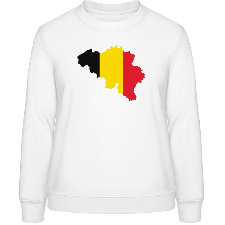 Carte de la Belgique Sweat-shirt pour femme contain pic