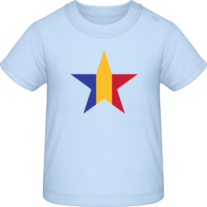 Romanian Star T-shirt för bebisar contain pic