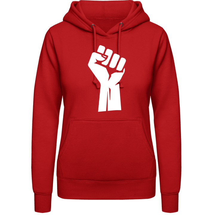 Revolution Fist Sudadera con capucha para mujer contain pic