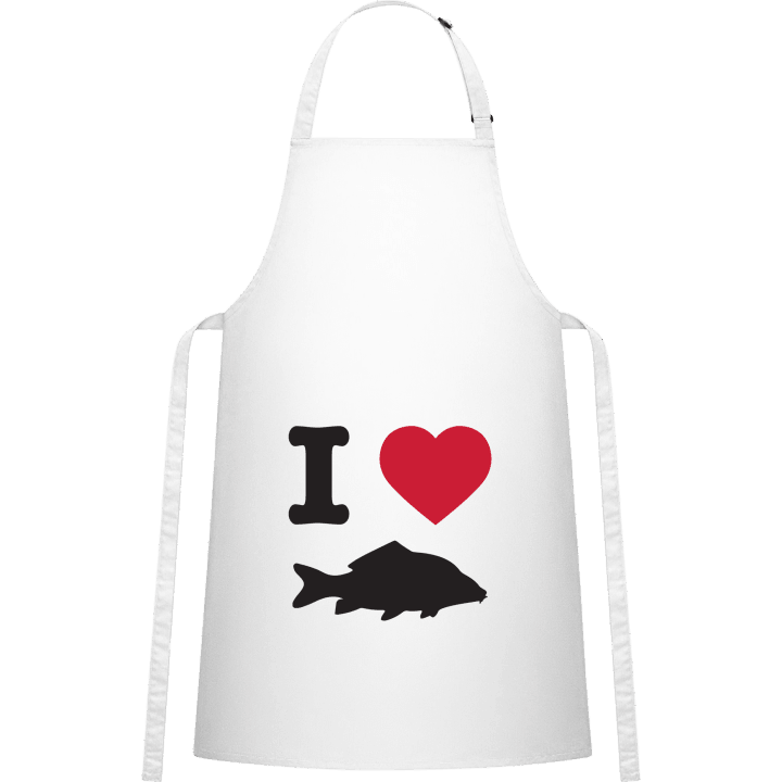 I Love Carp Fishing Kitchen Apron 0 image