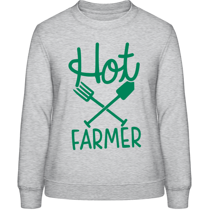 Hot Farmer Frauen Sweatshirt contain pic