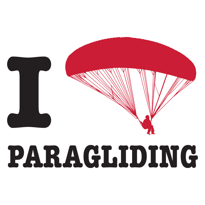 I Love Paragliding Camicia a maniche lunghe 0 image