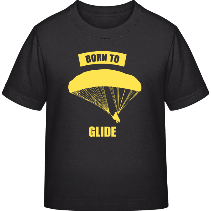 Born To Glide T-skjorte for barn contain pic