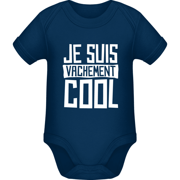 Je suis vachement cool Baby romper kostym contain pic