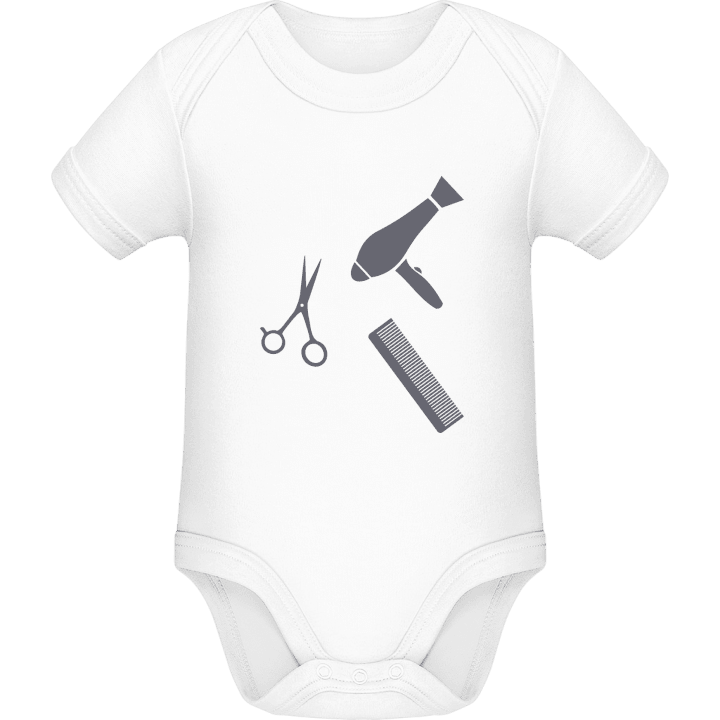 Hairdresser Tools Baby Romper contain pic