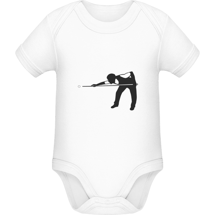 Snooker Player Baby Romper contain pic
