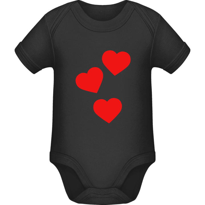 Hearts Composition Baby Strampler 0 image