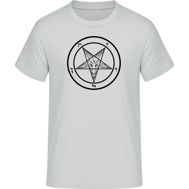Baphomet Symbol Satan T-Shirt contain pic