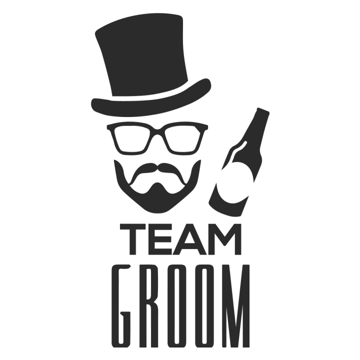 Team Groom Hipster Sweat à capuche 0 image