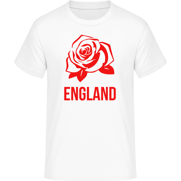 England Rose T-skjorte contain pic