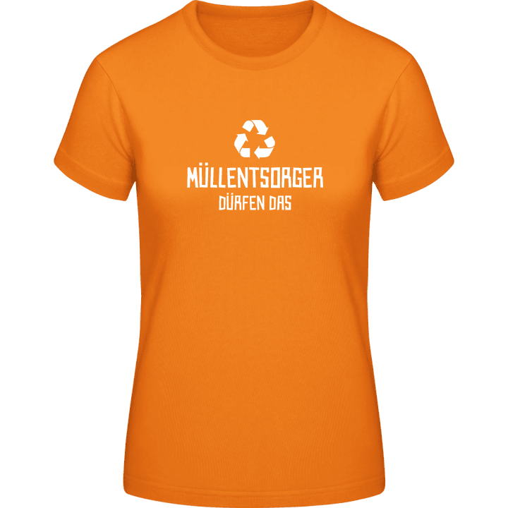 Müllentsorger Dürfen Das T-shirt pour femme contain pic