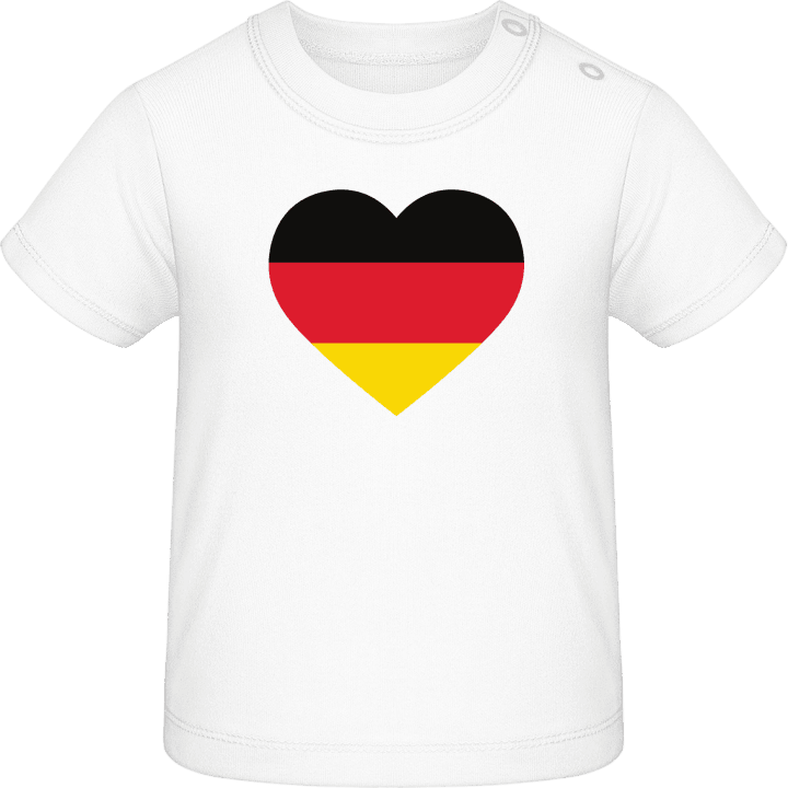 Germany Heart Baby T-skjorte contain pic
