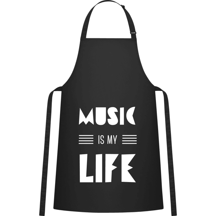 Music Is My Life Förkläde för matlagning contain pic