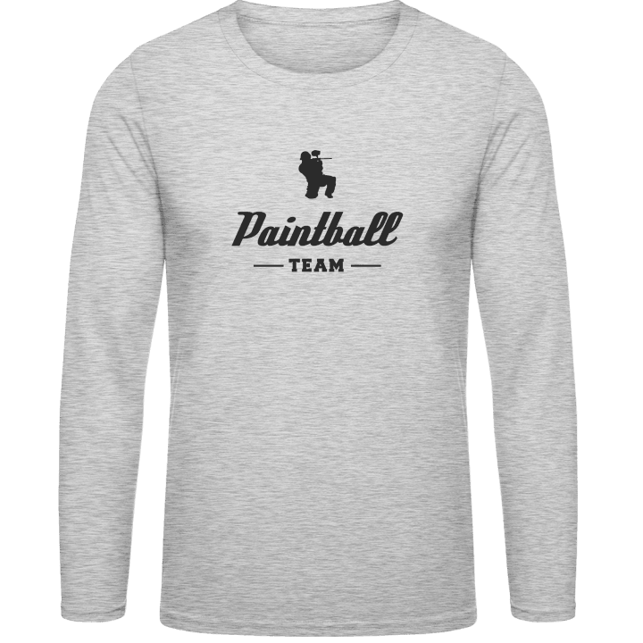 Paintball Team Long Sleeve Shirt contain pic