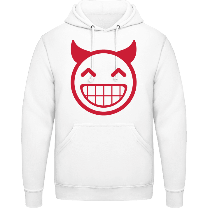 Devil Smiling Sudadera con capucha contain pic
