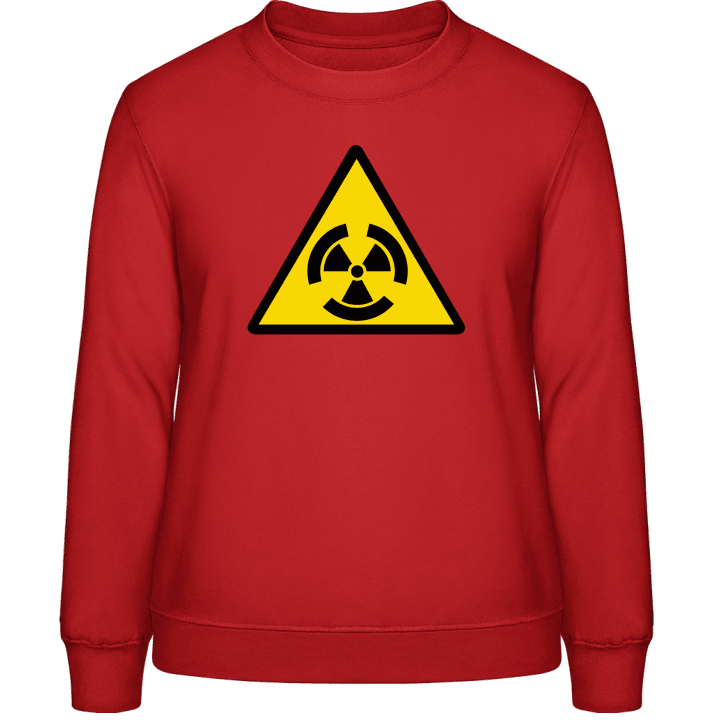 Radioactive Danger Women Sweatshirt contain pic