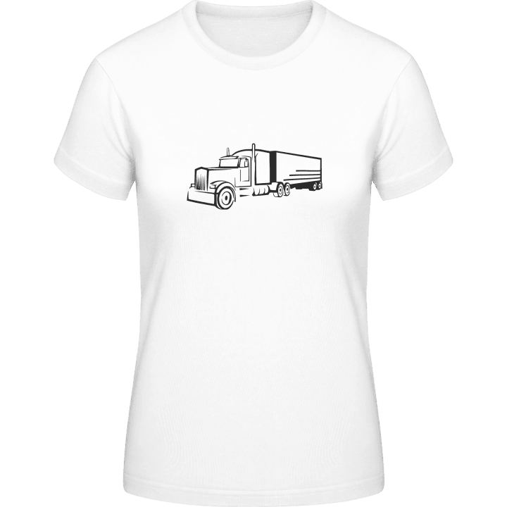 American Truck Frauen T-Shirt contain pic