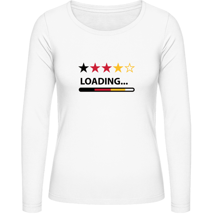 German Fifth Star T-shirt à manches longues pour femmes contain pic