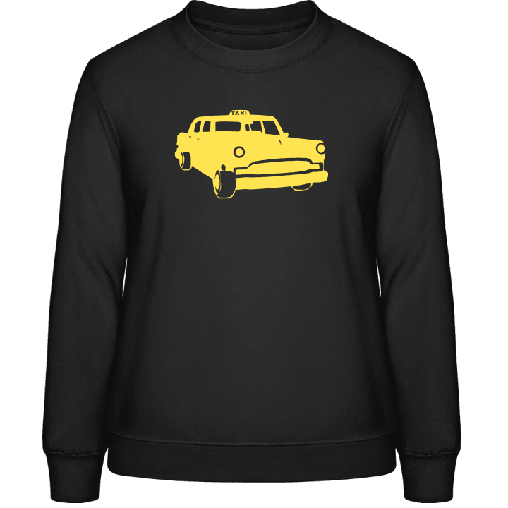 Taxi Cab Illustration Vrouwen Sweatshirt contain pic